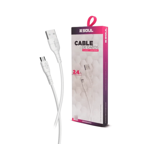 CABLE DE DATOS SOUL CLASSIC MICRO USB
