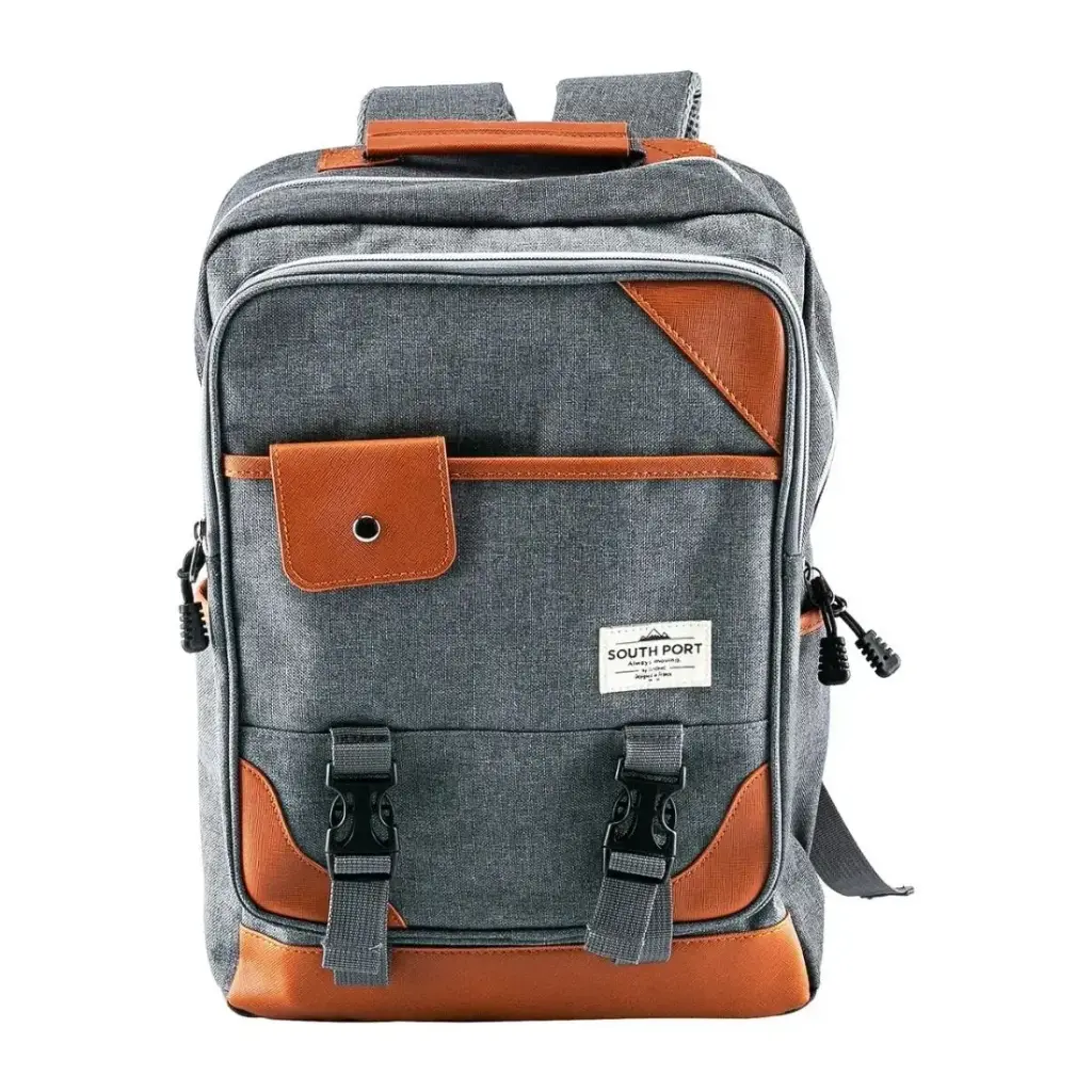 MOCHILA WAWANG JEAN + CUERO
