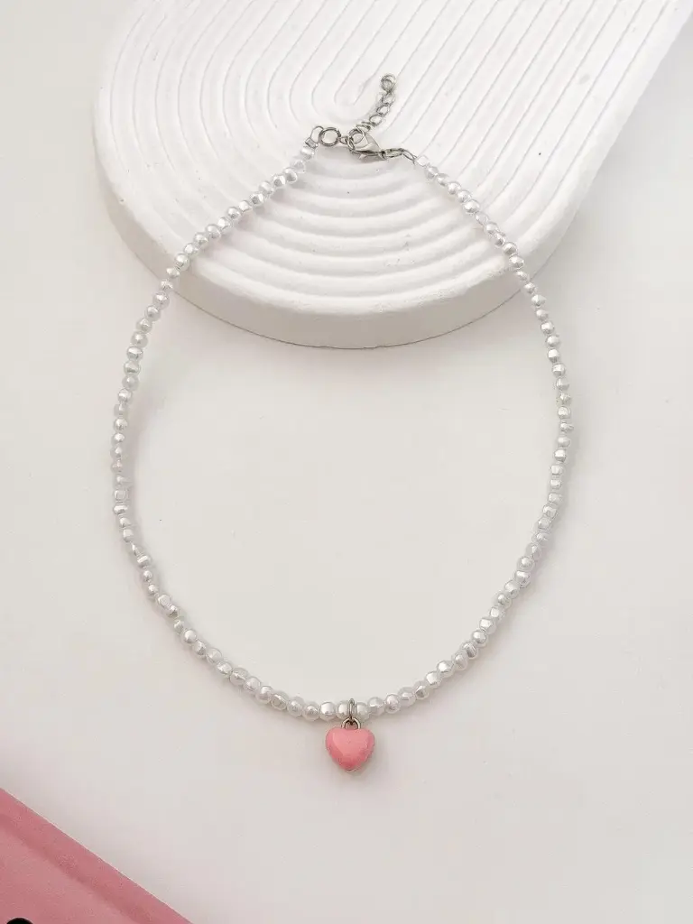 COLLAR PERLAS + DIJE