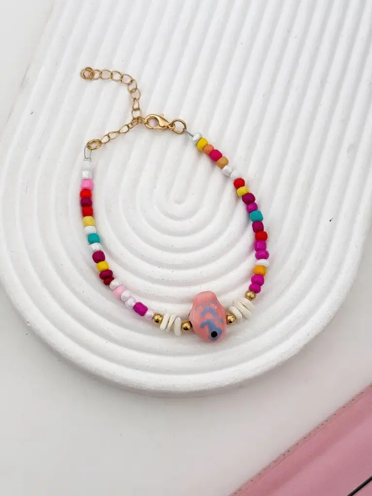 PULSERA / TOBILLERA MOSTACILLAS CON GANCHO