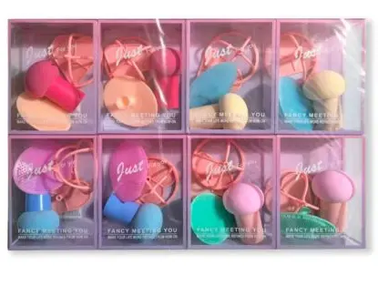 SET DE ESPONJAS DE MAQUILLAJE