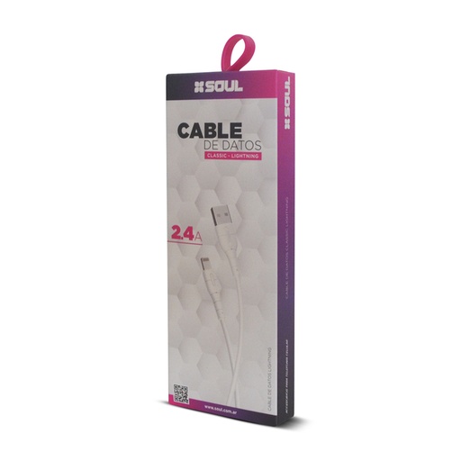 CABLE DE DATOS SOUL CLASSIC LIGHTNING