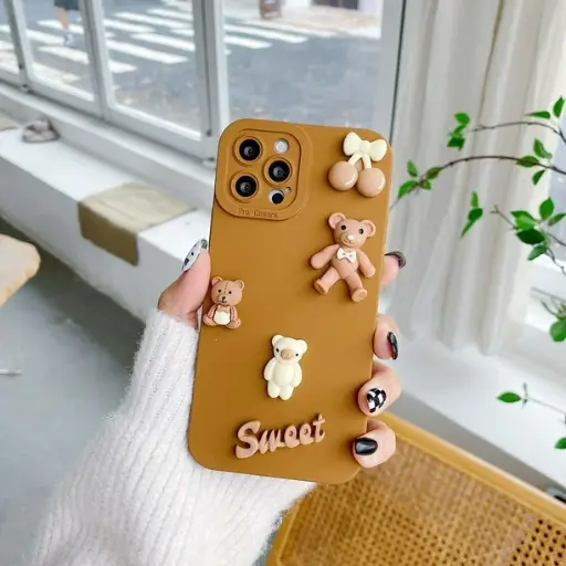 FUNDA SILICONA OSOS IPHONE 7 PLUS / 8 PLUS