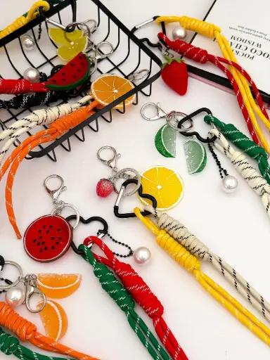 LLAVEROS STRAP FRUTAS