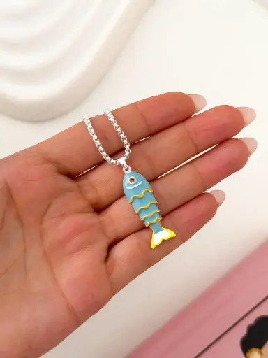 COLLAR ACERO PESCADO